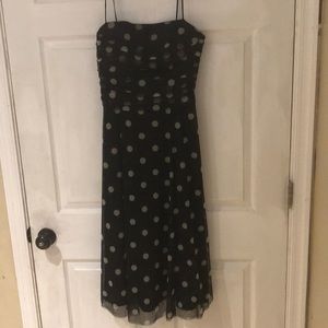 Eliza J polka dot dress